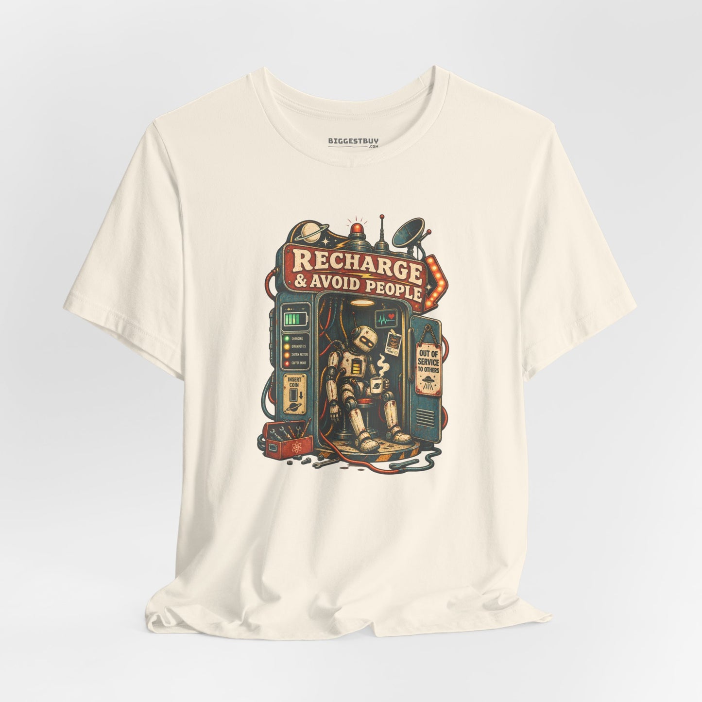 Social Recharge - Classic Jersey Tee