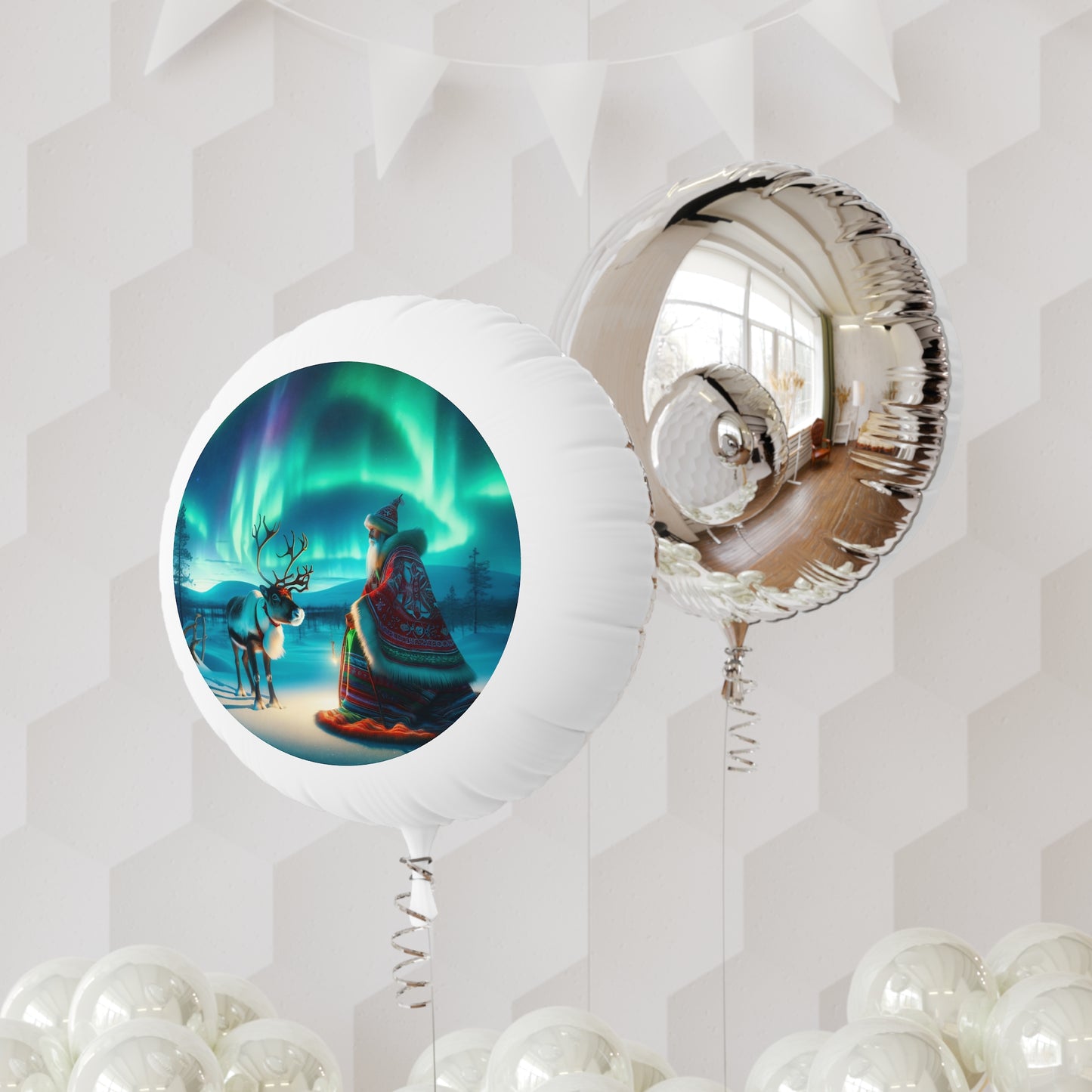 Balloon | Helium | Mylar | Arctic Shamanism | Sami Noaidi