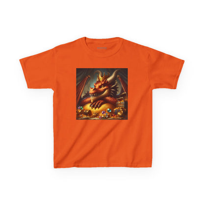 T-Shirt | Koszulka dziecięca | Ciężka bawełna | Nordycka Mitologia | Fafnir | Smok
