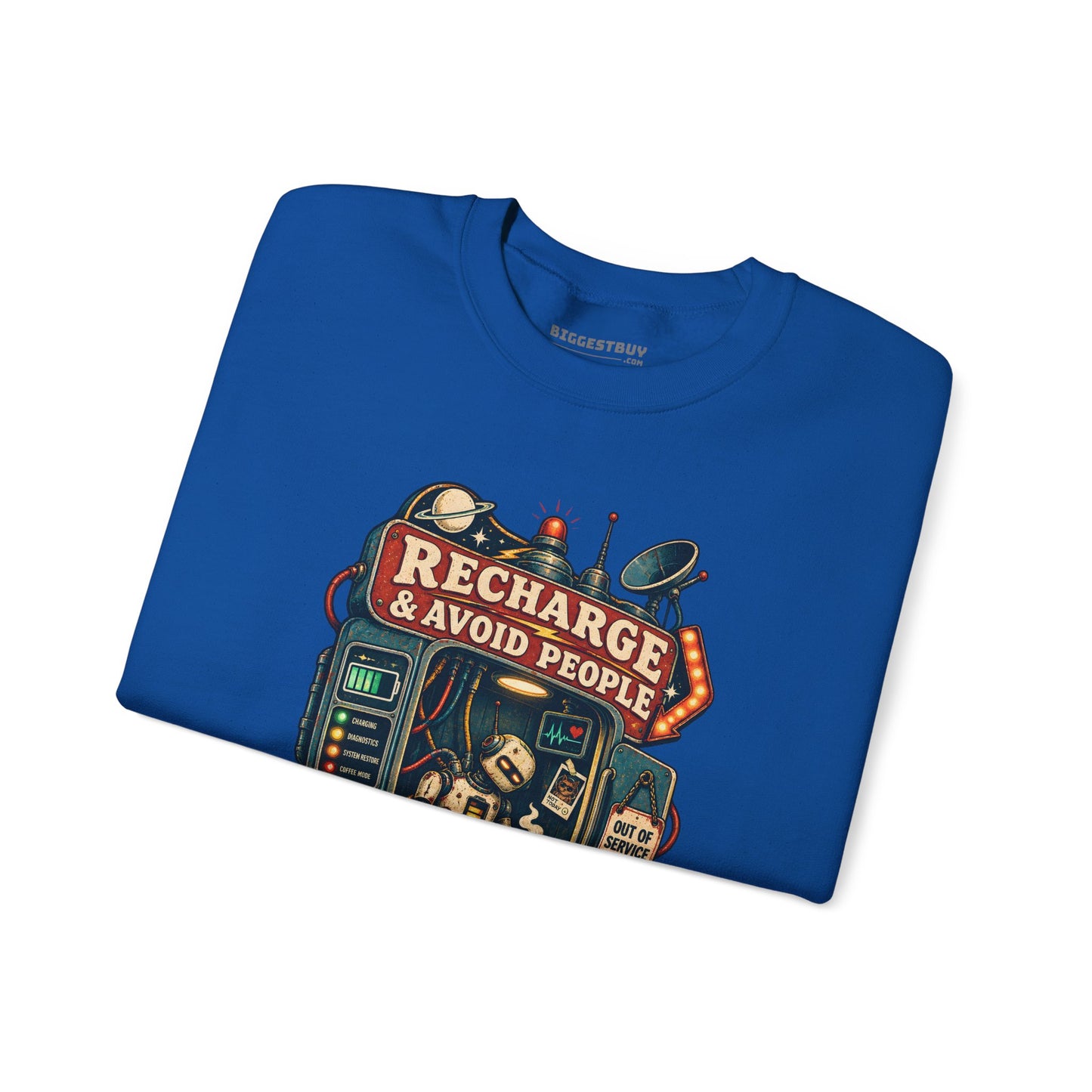 Social Recharge - Crewneck Sweatshirt