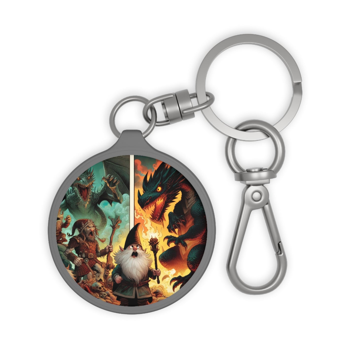 Round Keychain