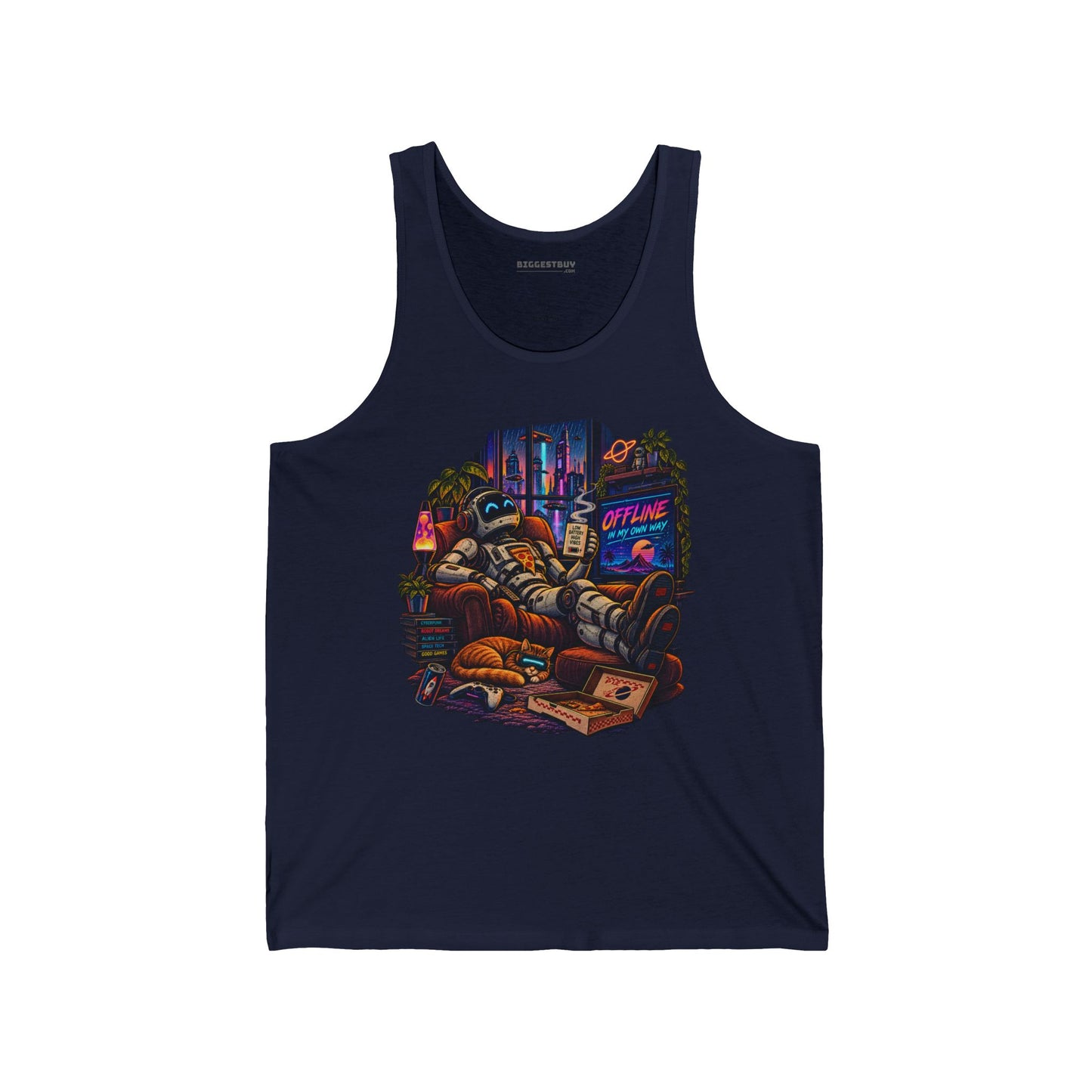 Offline Orbit - Jersey Tank Top