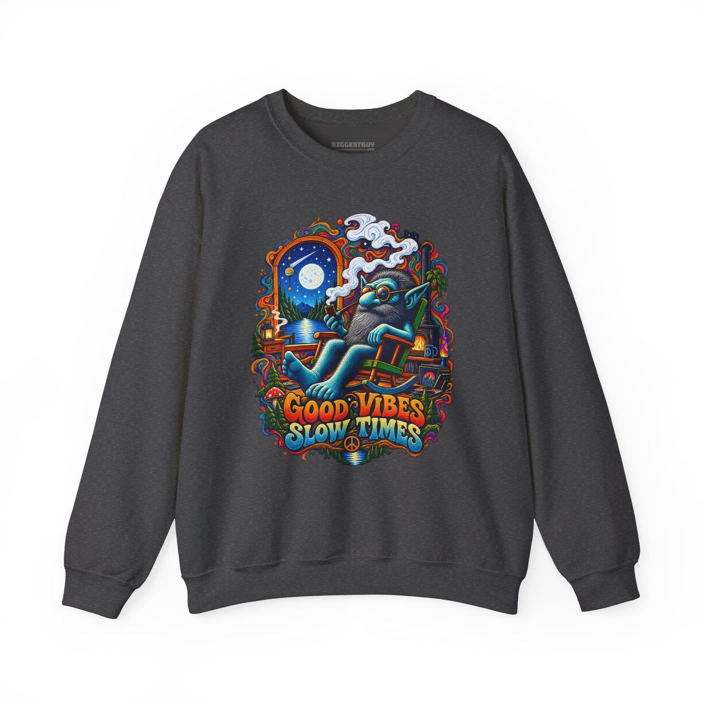 Slow Vibes - Crewneck Sweatshirt