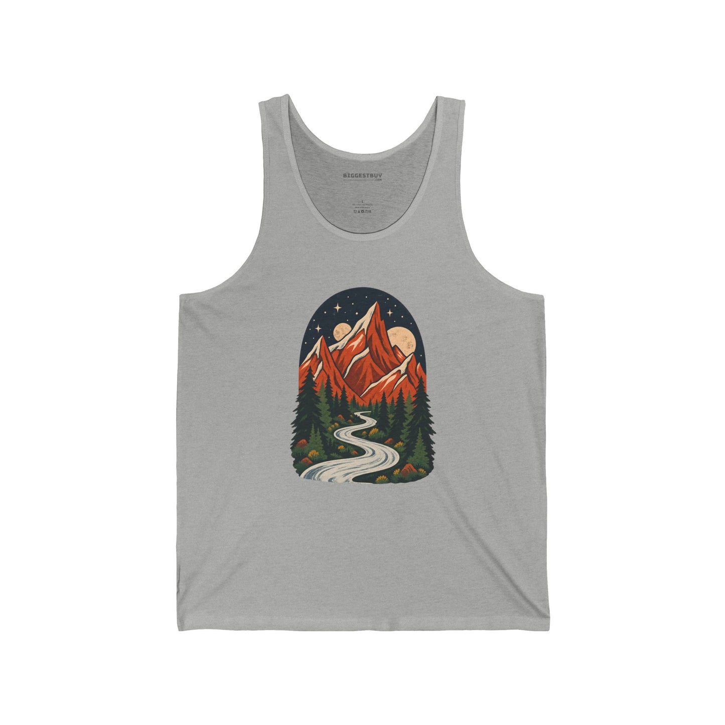 Mountain Maze - Jersey Tank Top
