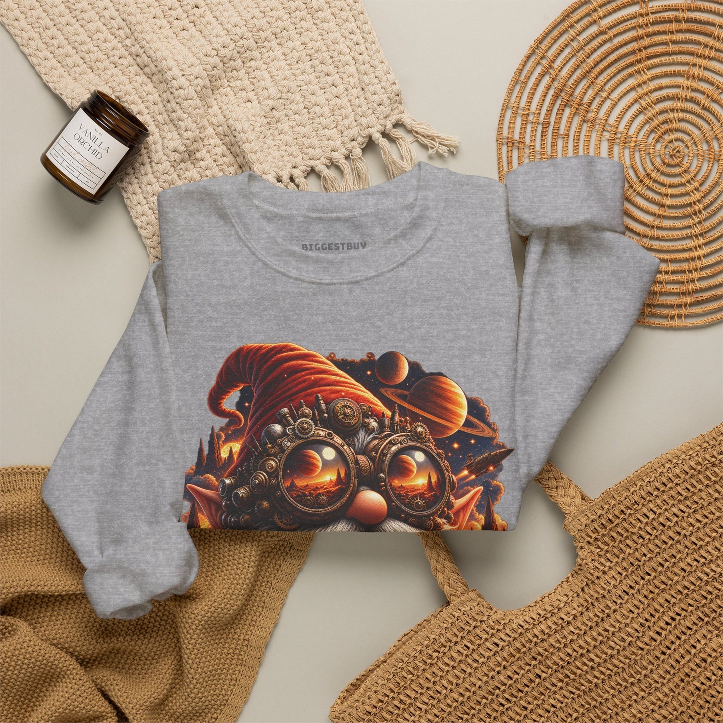 Clockwork Explorer - Crewneck Sweatshirt