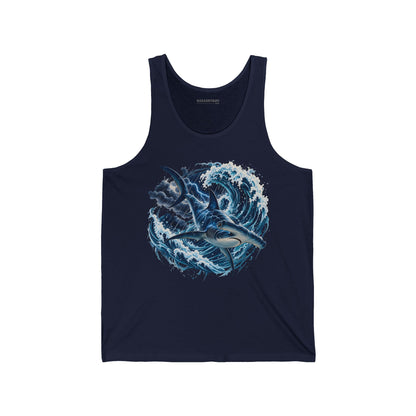 Oceanic Roar - Jersey Tank Top
