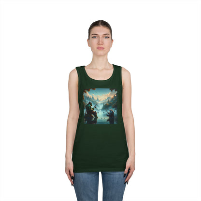 เสื้อกล้าม | ยูนิเซ็กส์ | ผ้าฝ้ายเนื้อหนา | แฟนตาซีสันติภาพ | ออร์คและคนแคระ
