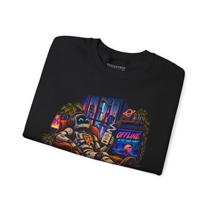 Offline Orbit - Crewneck Sweatshirt