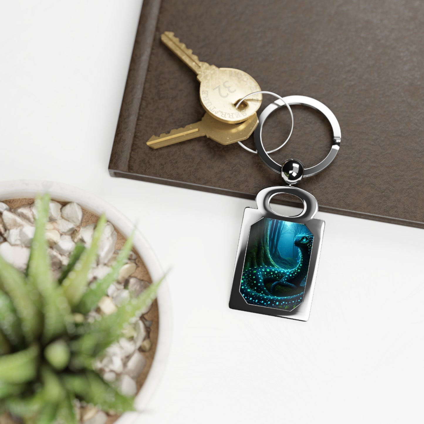 Rectangle Keychain