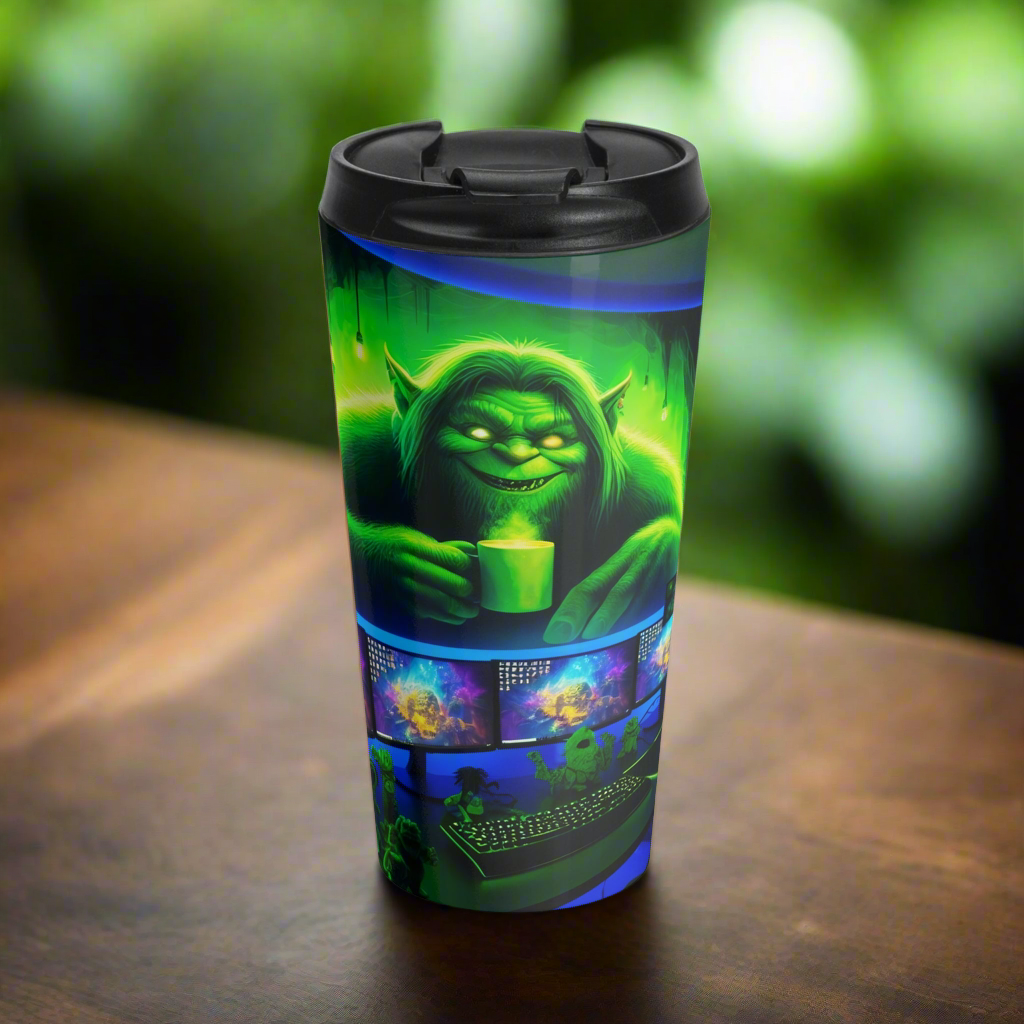 Travel Mug - Trickster Troll