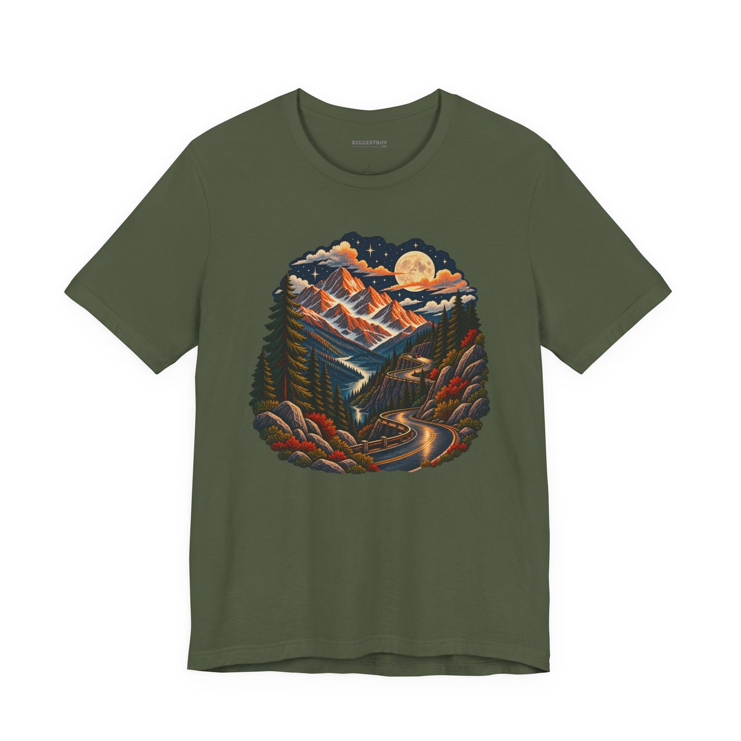 Moonlit Mountain - Classic Jersey Tee
