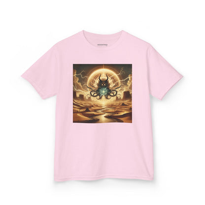 Camiseta | Camiseta para niños | Algodón grueso | Horror Cósmico | Entidad Lovecraftiana | Caos