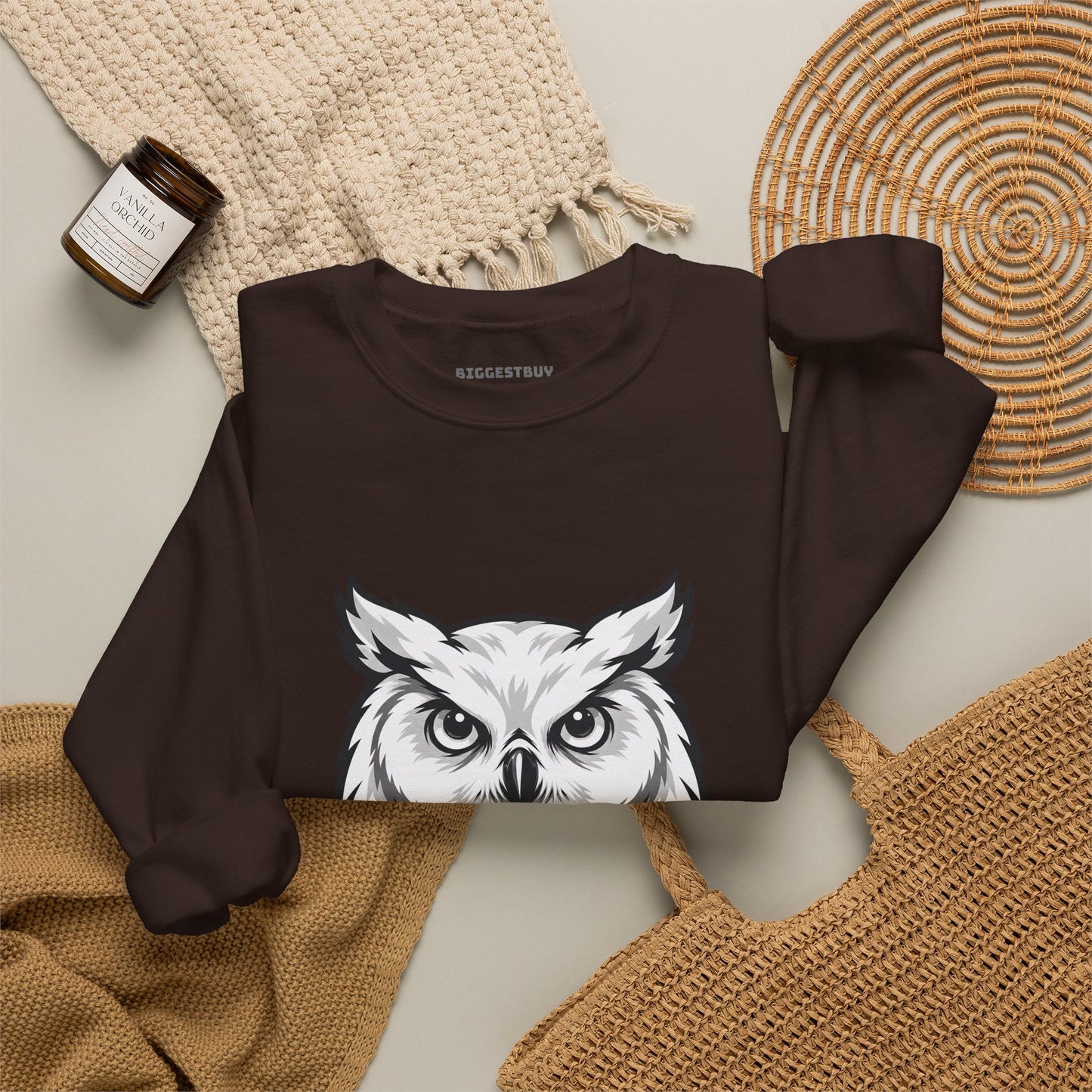 Owl Watch - Crewneck Sweatshirt