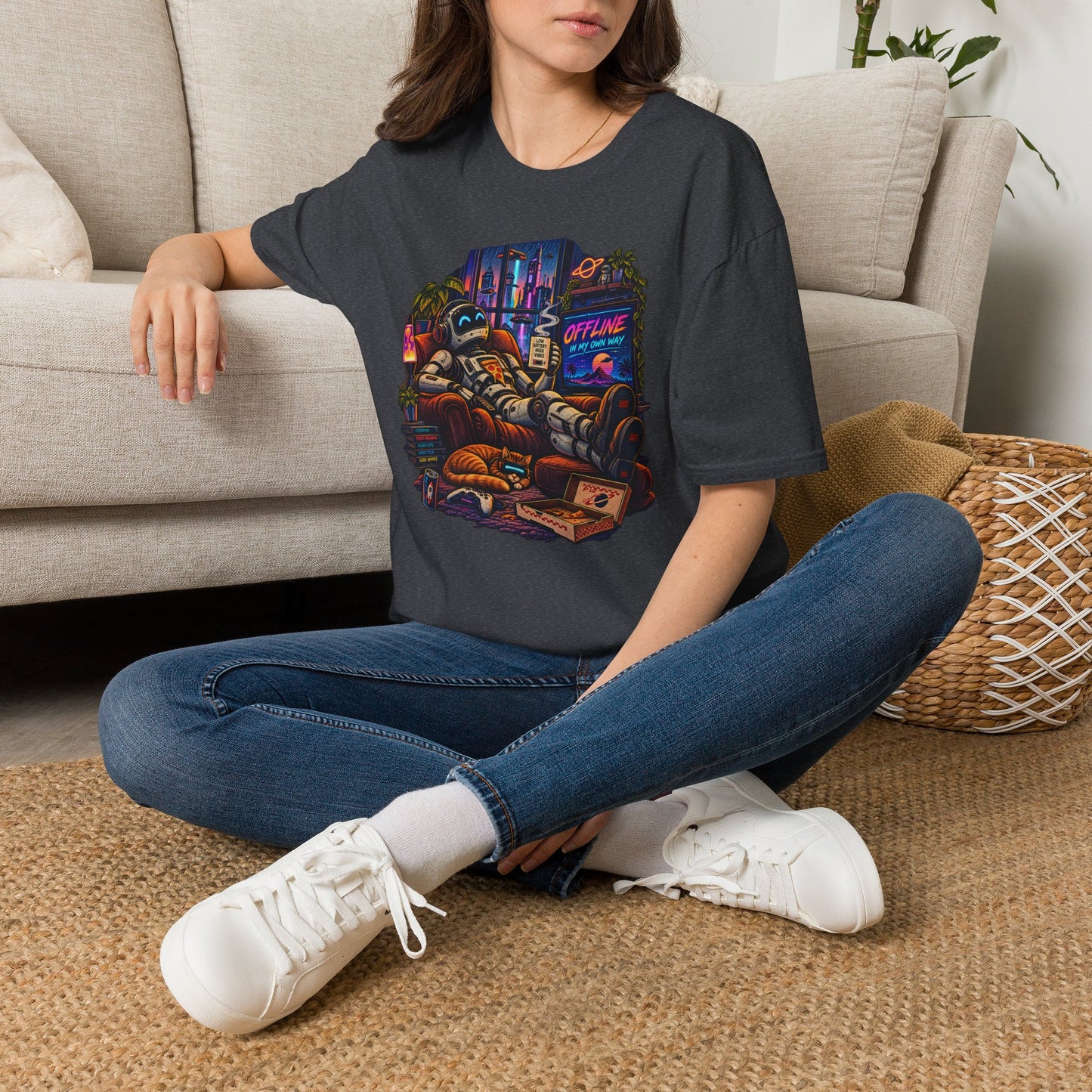 Offline Orbit - Softstyle T-Shirt