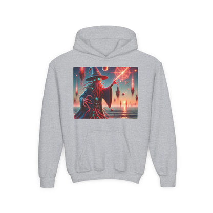 Sweatshirt | Jugend | Kapuzenpullover | Schwere Mischung | Lovecraftian Horror | Illithiden | Zauberer