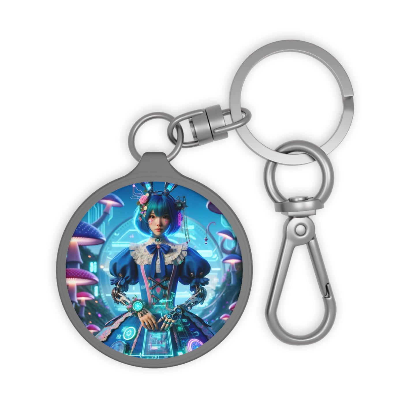 Round Keychain