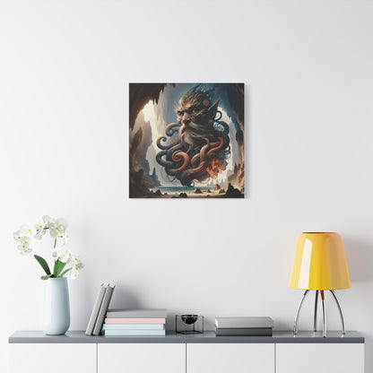 Toile | Mate | Mythologie Maritime | Divinité Aquatique