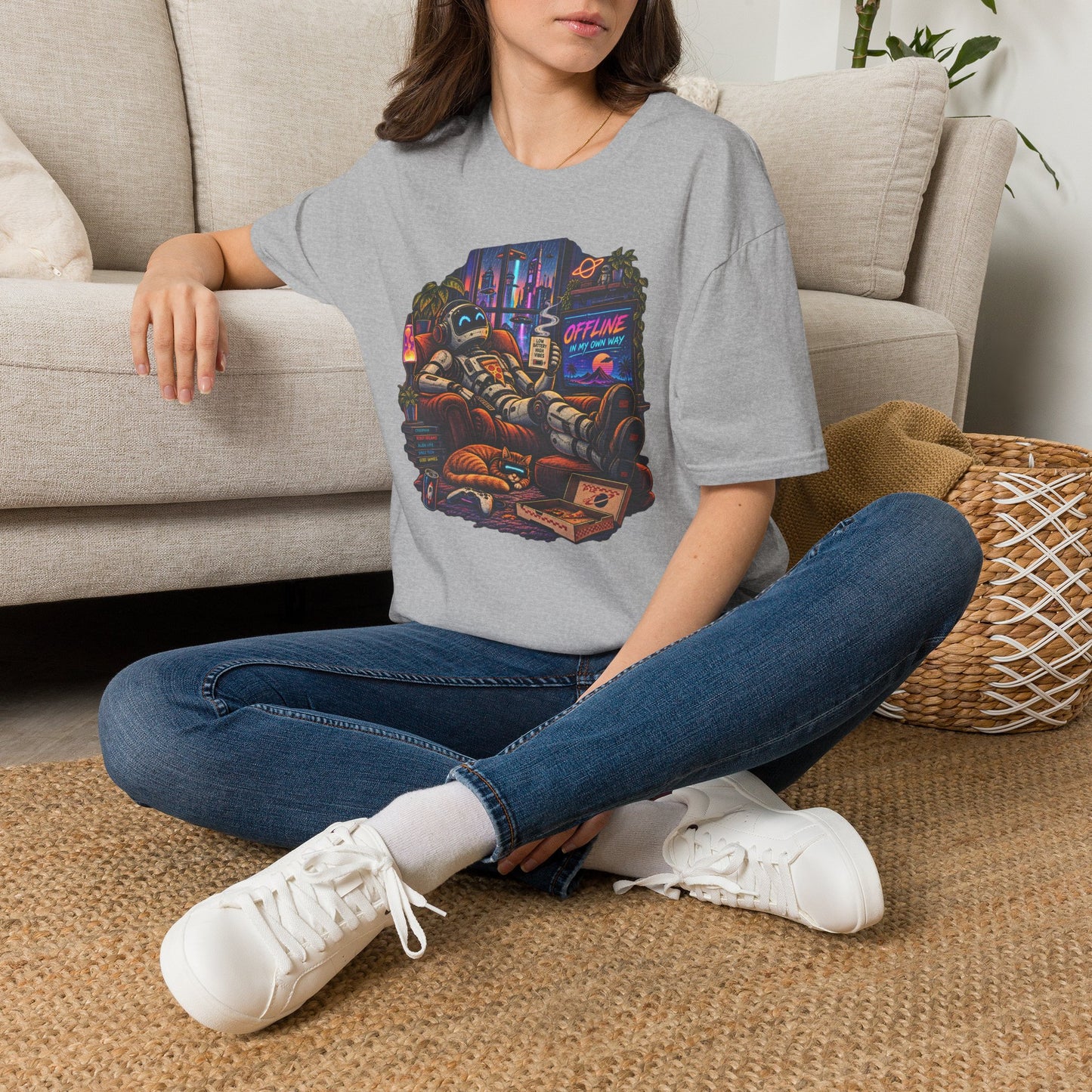 Offline Orbit - Softstyle T-Shirt