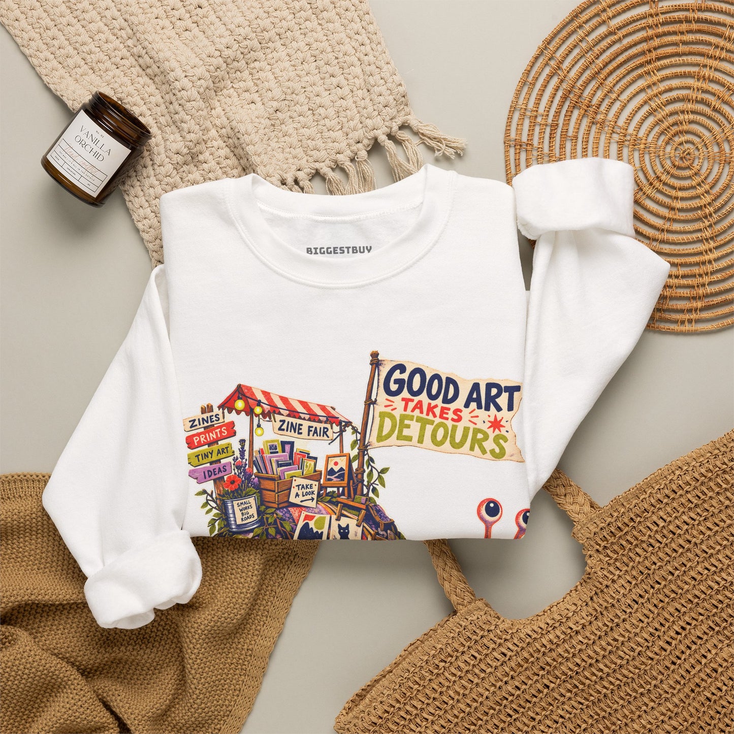 Art Detour - Crewneck Sweatshirt