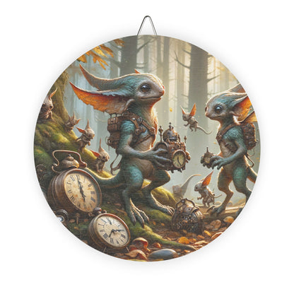 Znak | Drewniany | Steampunk Fantasy | Leśne Pooka