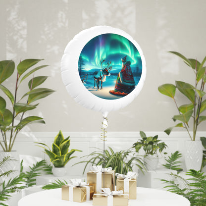 Balloon | Helium | Mylar | Arctic Shamanism | Sami Noaidi