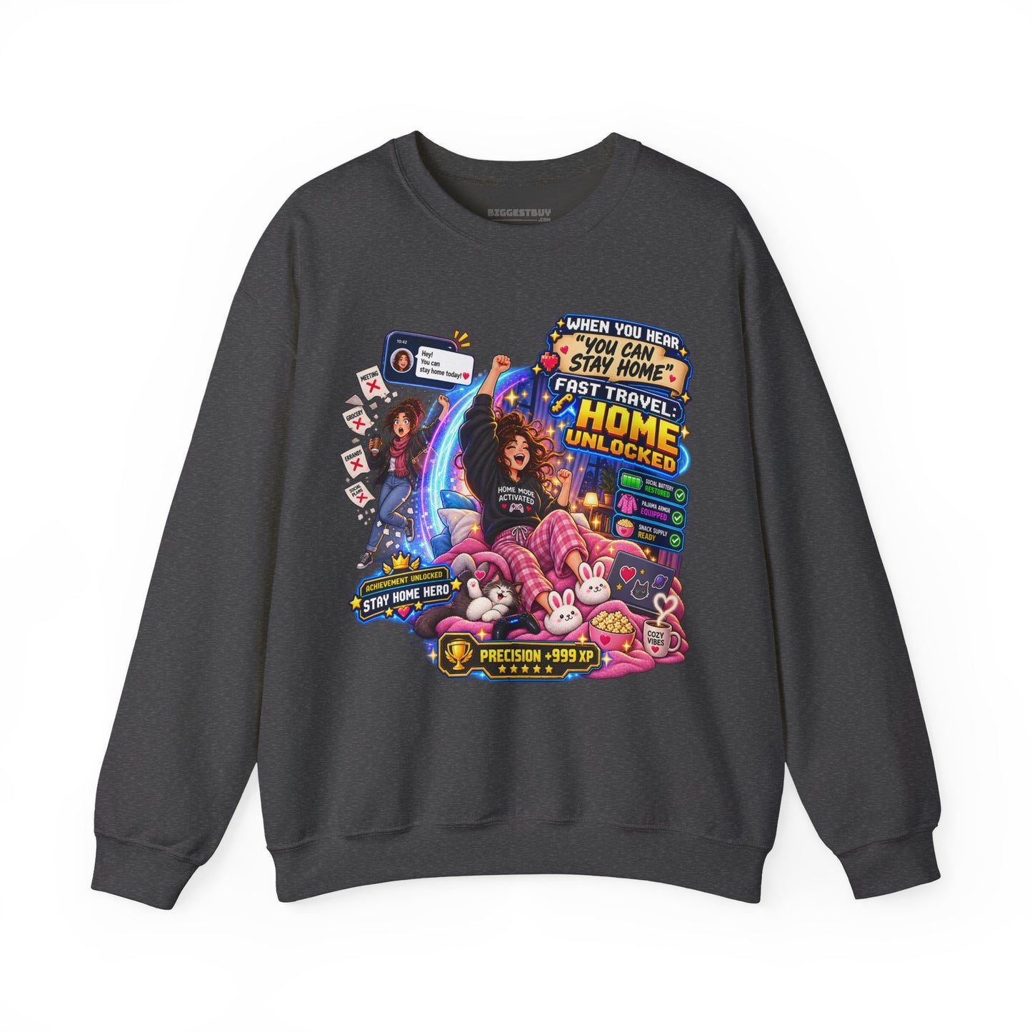 Quarantine Vibe - Crewneck Sweatshirt