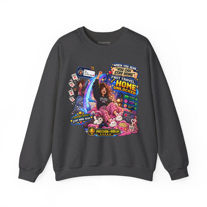 Quarantine Vibe - Crewneck Sweatshirt