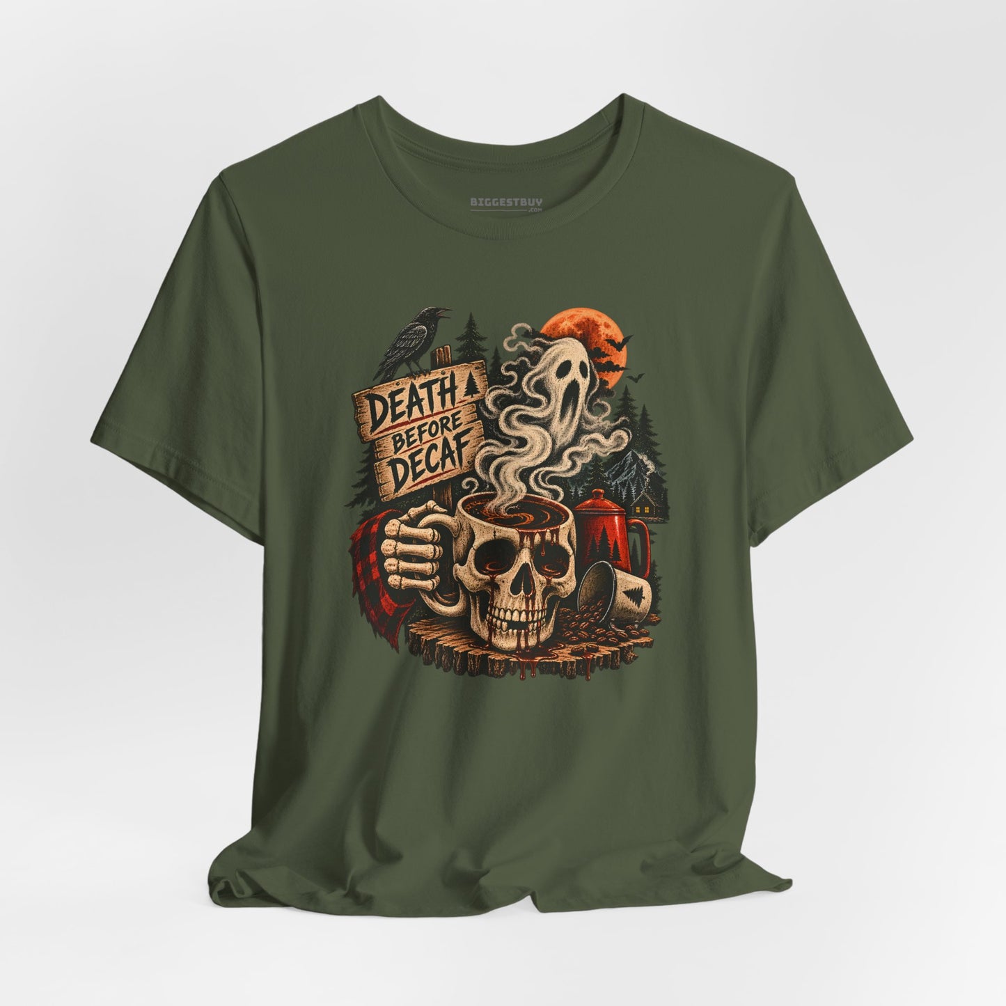 Death Decaf - Classic Jersey Tee