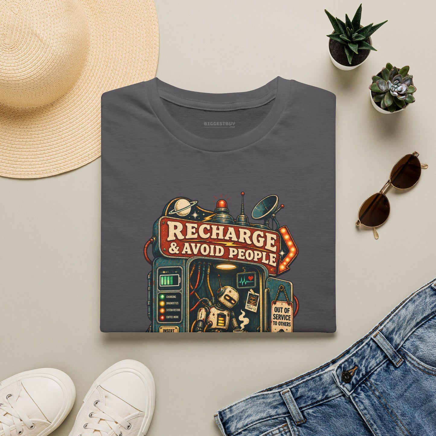 Social Recharge - Softstyle T-Shirt
