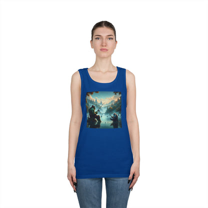 เสื้อกล้าม | ยูนิเซ็กส์ | ผ้าฝ้ายเนื้อหนา | แฟนตาซีสันติภาพ | ออร์คและคนแคระ