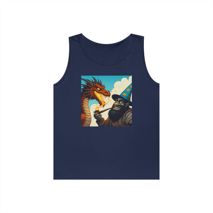 Linne | Unisex | Kraftig bomull | Drakeld fantasy | Trollformagi