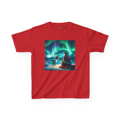 Camiseta | Camiseta Infantil | Algodão Pesado | Misticismo Nórdico | Xamã Sami