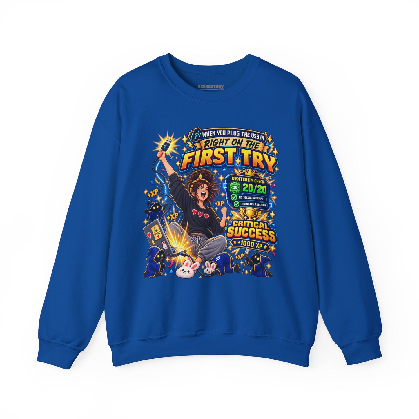 First Try - Crewneck Sweatshirt
