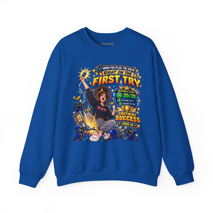 First Try - Crewneck Sweatshirt