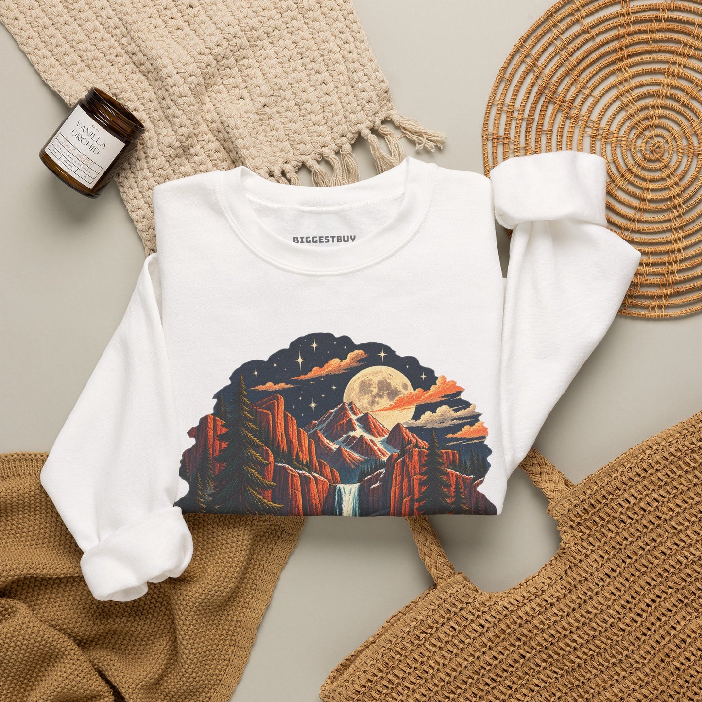 Mystic Peaks - Crewneck Sweatshirt