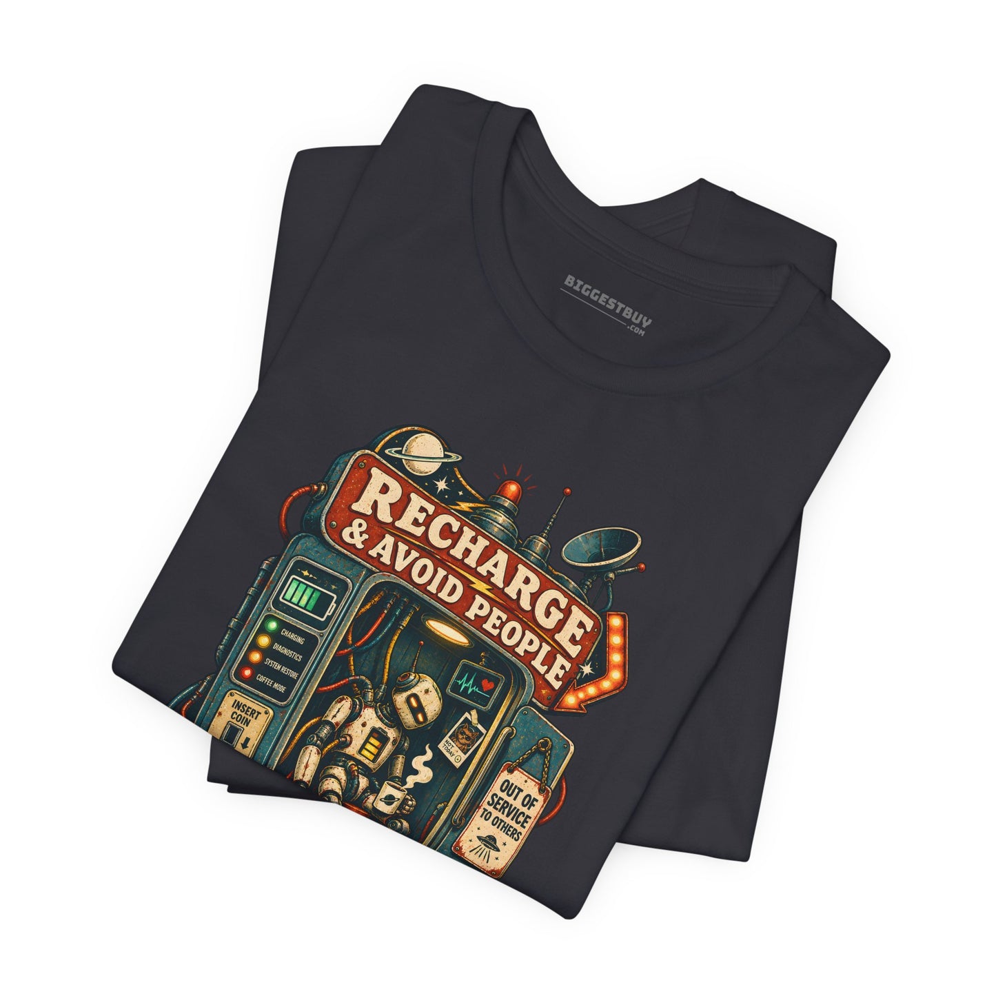 Social Recharge - Classic Jersey Tee