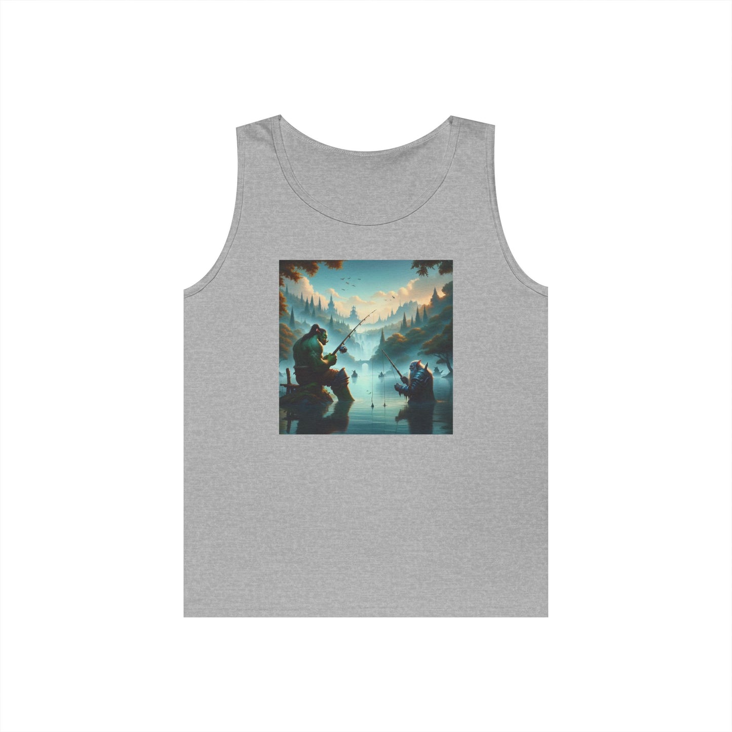 เสื้อกล้าม | ยูนิเซ็กส์ | ผ้าฝ้ายเนื้อหนา | แฟนตาซีสันติภาพ | ออร์คและคนแคระ