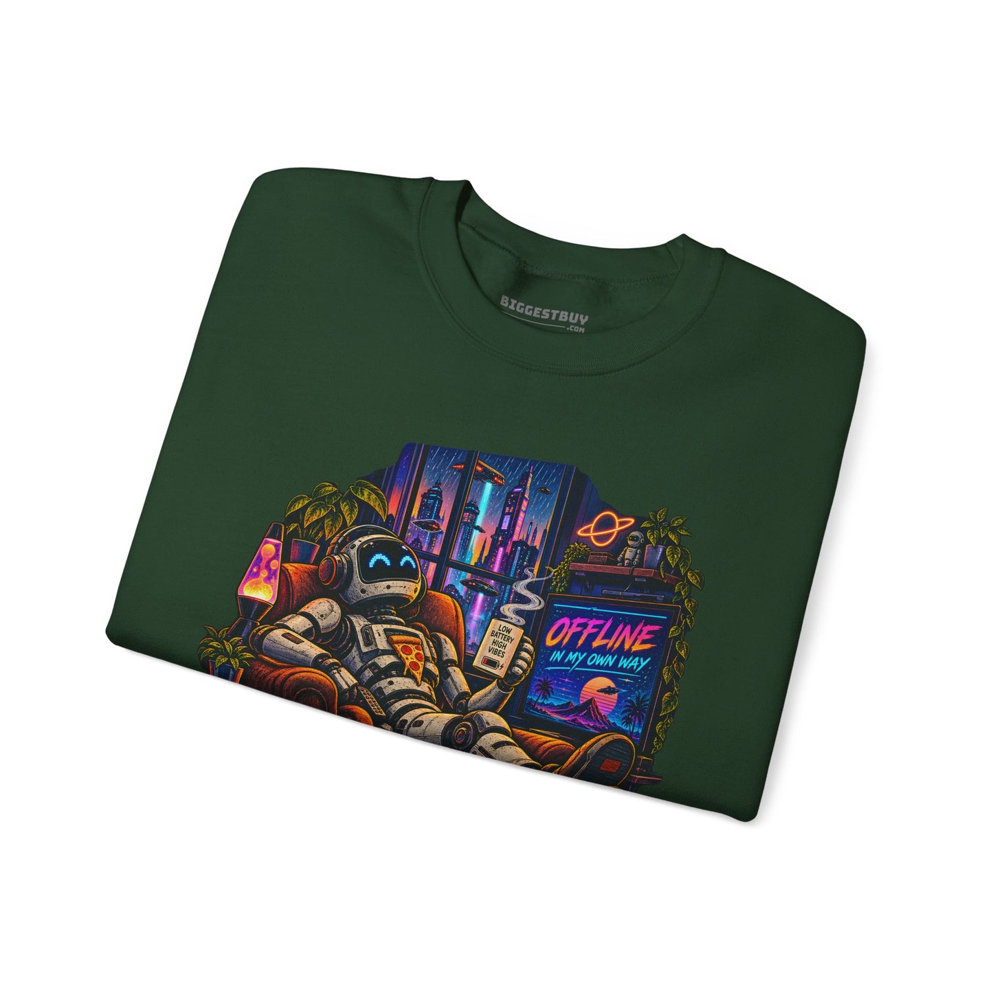 Offline Orbit - Crewneck Sweatshirt