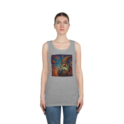 Tanktopp | Unisex | Kraftig bomull | Fantasy | Psykedelisk | Domovoi