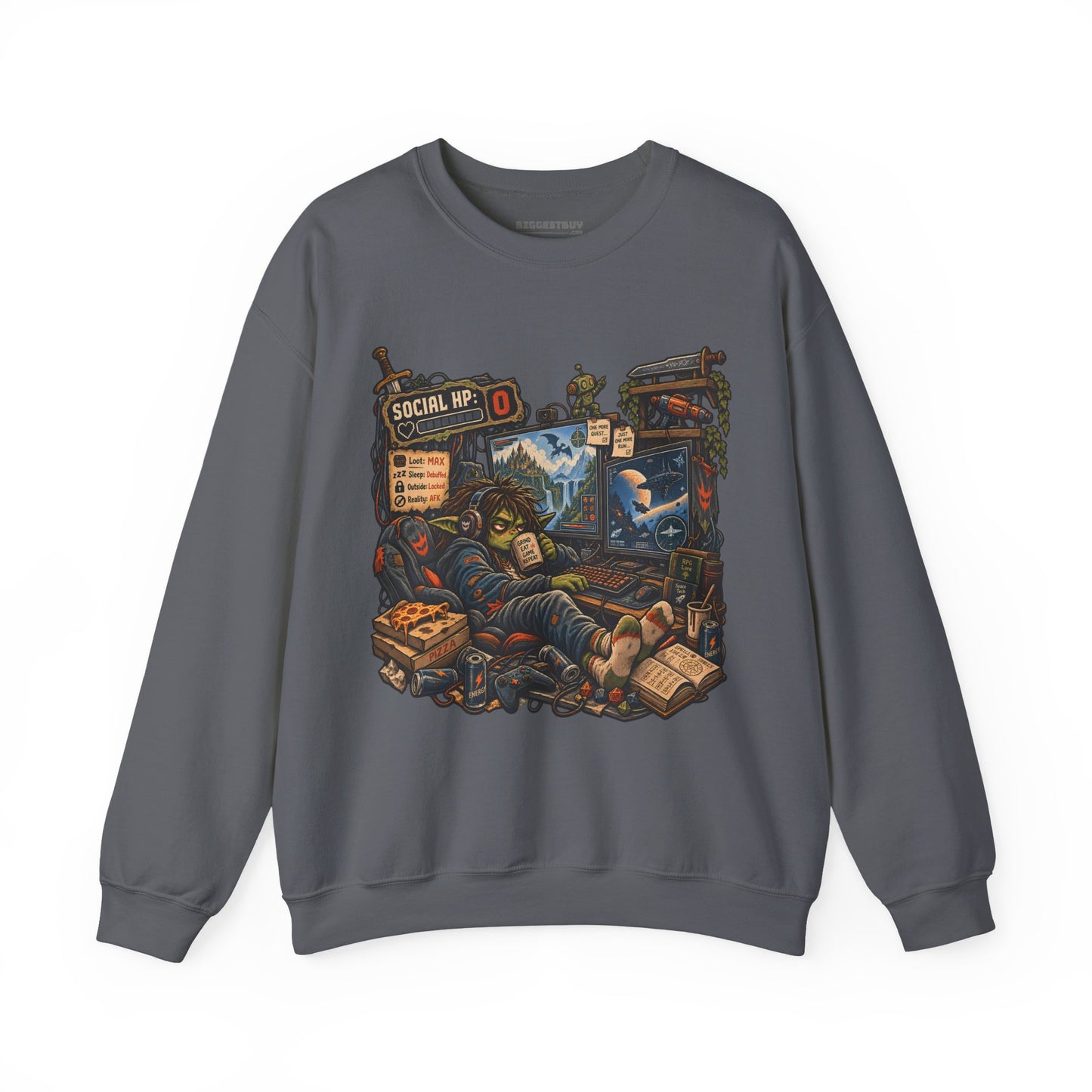 Social Zero - Crewneck Sweatshirt