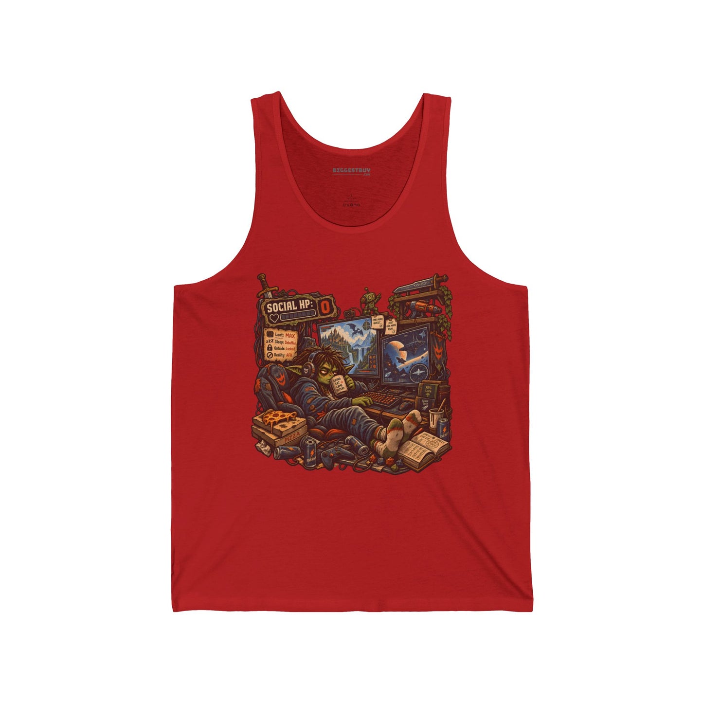 Social Zero - Jersey Tank Top