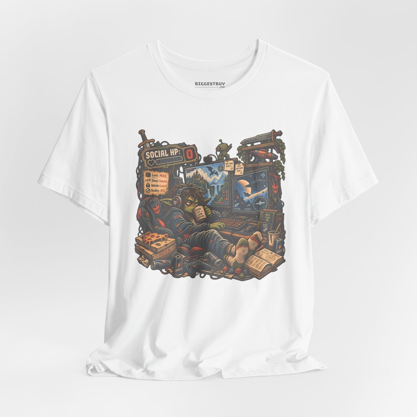Social Zero - Classic Jersey Tee