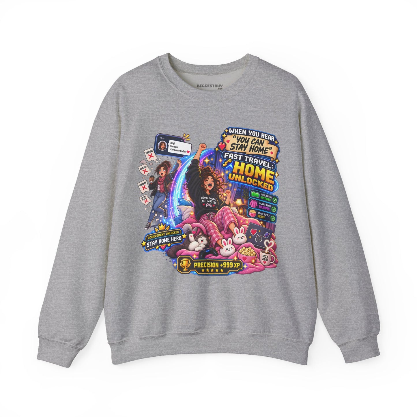 Quarantine Vibe - Crewneck Sweatshirt