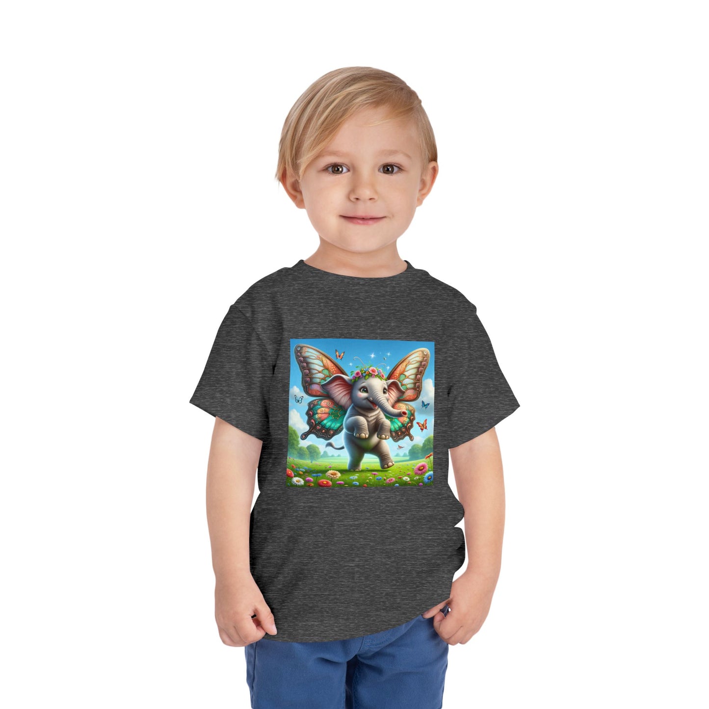 T-Shirt | Koszulka dla malucha | Krótki rękaw | Baśniowa fauna | Airavata | Słonik