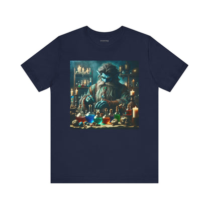 T-shirt | Unisex | Maglietta in jersey | Manica corta | Alchimia Mistica | Djinn Blu