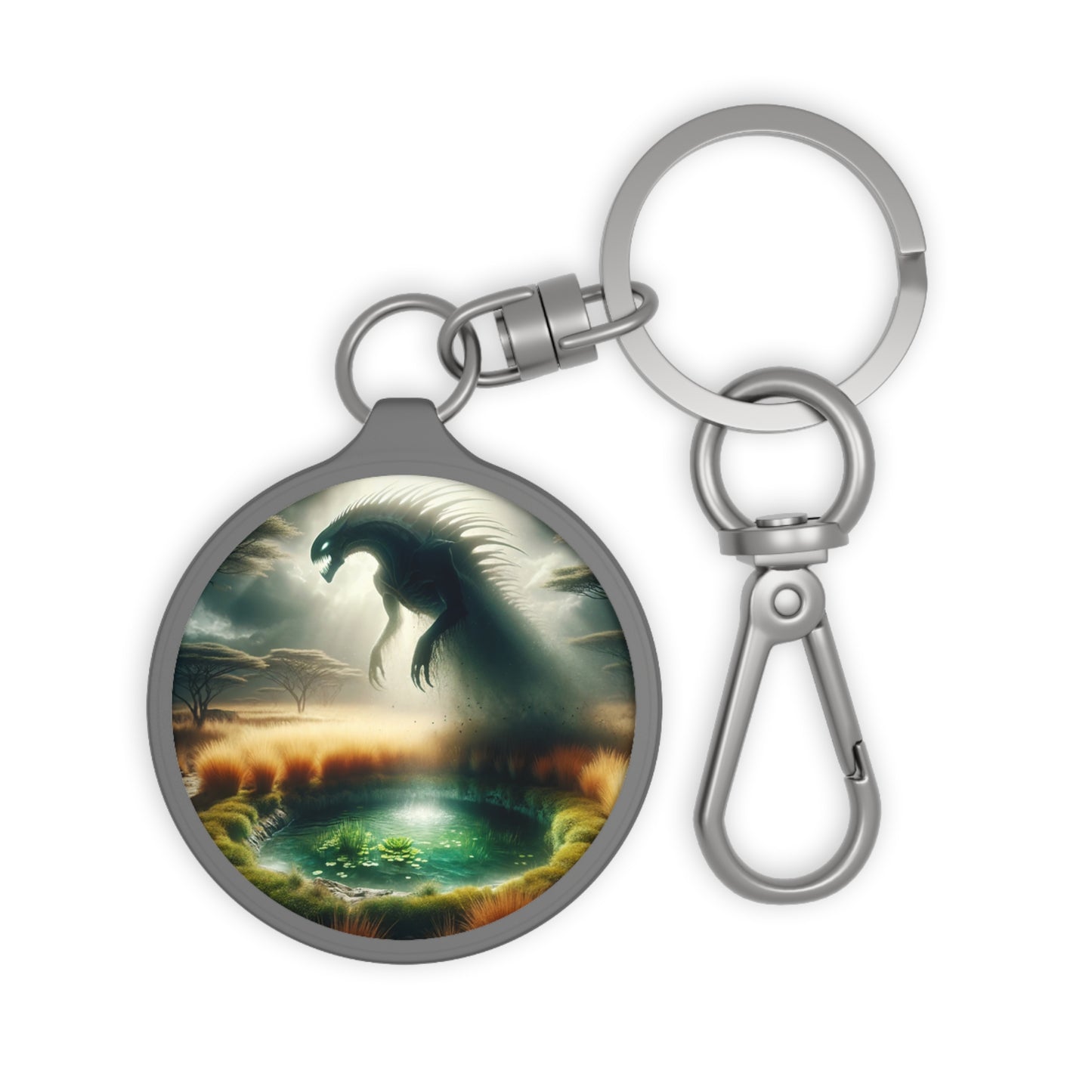 Round Keychain