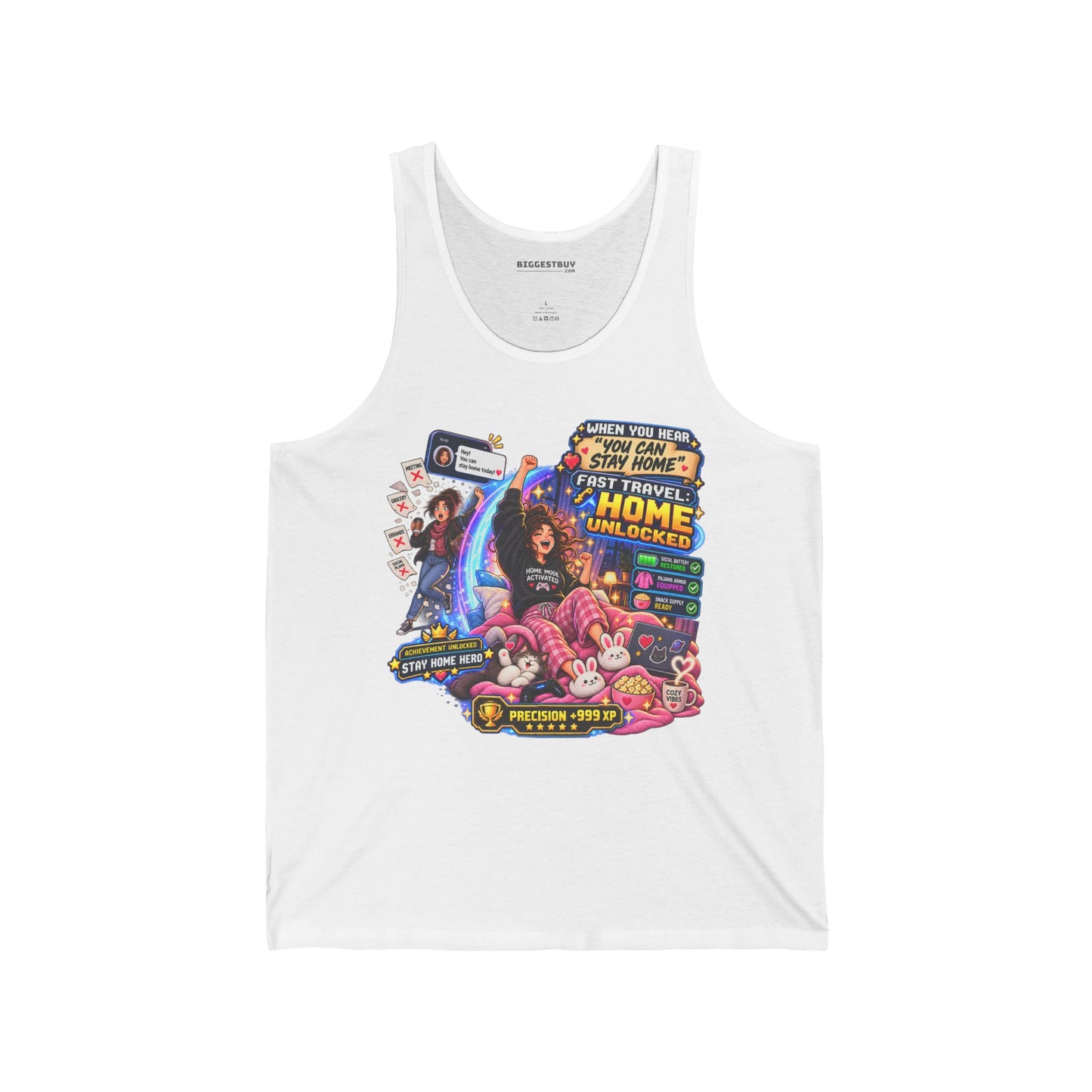 Quarantine Vibe - Jersey Tank Top