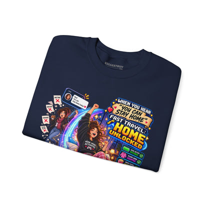Quarantine Vibe - Crewneck Sweatshirt
