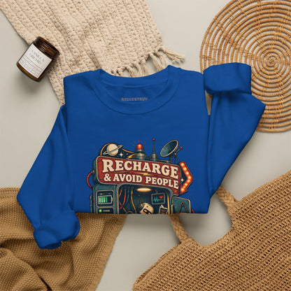 Social Recharge - Crewneck Sweatshirt