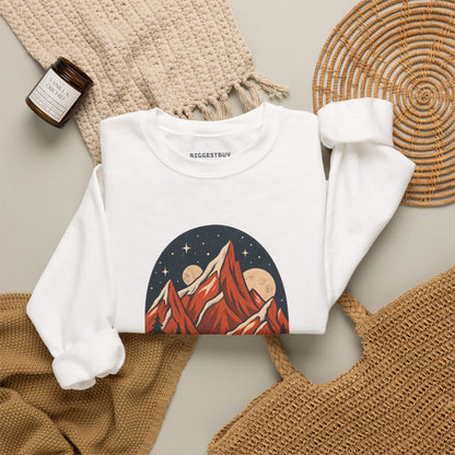 Mountain Maze - Crewneck Sweatshirt